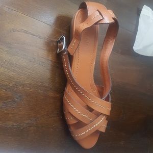 Nicole 5.5 tan sandals